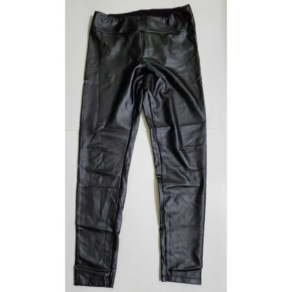 Calzedonia Faux Leather Leggings Black Size L